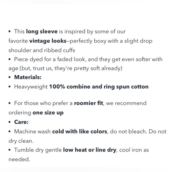 NWT National Geograpy x Park Project Legacy Puffy Print Long Sleeve Coral S - Picture 7 of 7